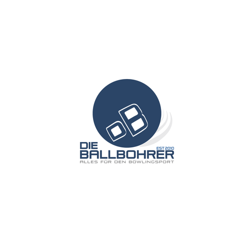 Bowling logo with the title 'logo for bowling equipment store'