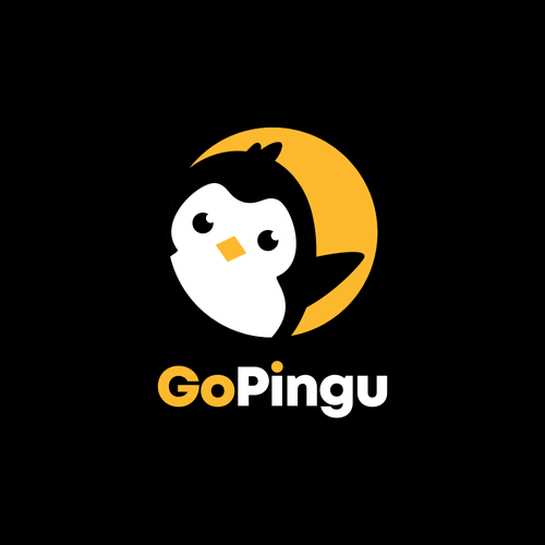 Penguin design with the title 'GoPingu'