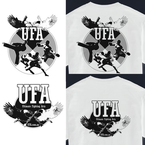 Martial arts t-shirt with the title 'T Shirt design for Martial Arts Gym'