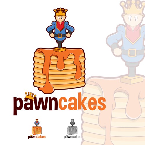 Board game design with the title 'Chess Logo'