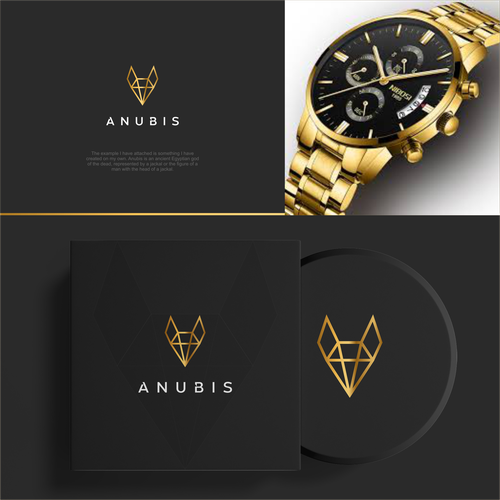 Luxury discount watch logo