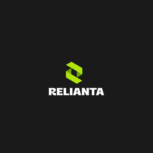 Fintech logo with the title 'RELIANTA'