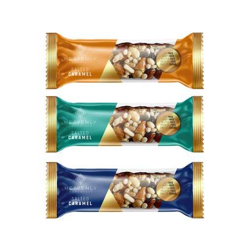 Caramel design with the title 'Snack Bar'