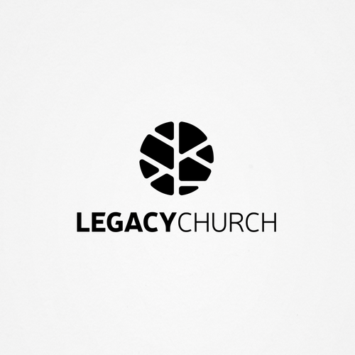 Legacy design with the title 'Logo for Legacy Church'