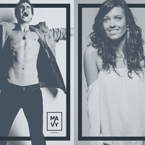 Street design with the title 'MAVY'