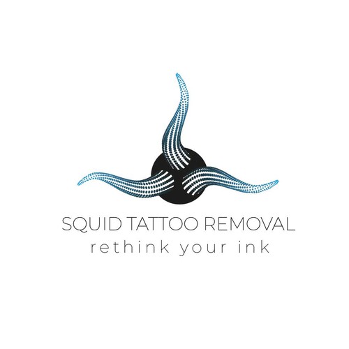Squid logo with the title 'Logo squid tattoo removal'