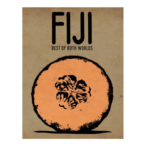Food artwork with the title 'FIJI'