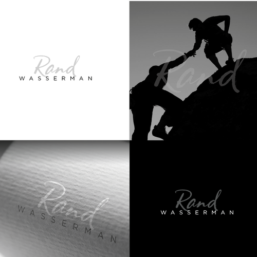 Artistic design with the title 'Rand Wasserman'