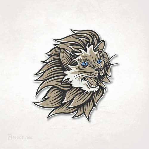 Lion T Shirt Vector Designs & More Merch