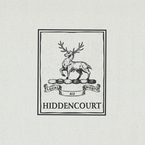 Family business logo with the title 'Hiddencourt'