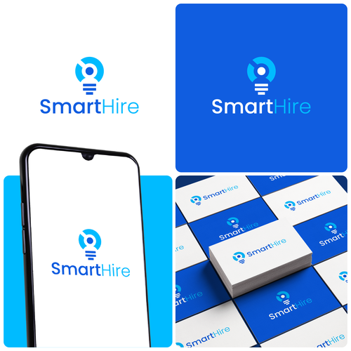 Work logo with the title 'SmartHire logo'