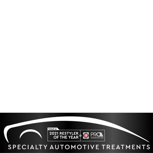 Award design with the title 'SAT signature'