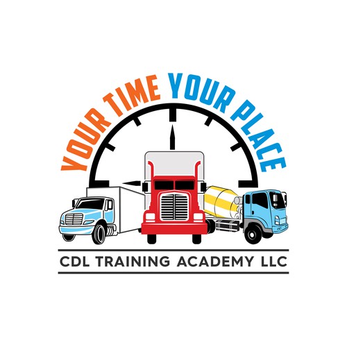 Scuba logo with the title 'Bold Logo for Driving School'
