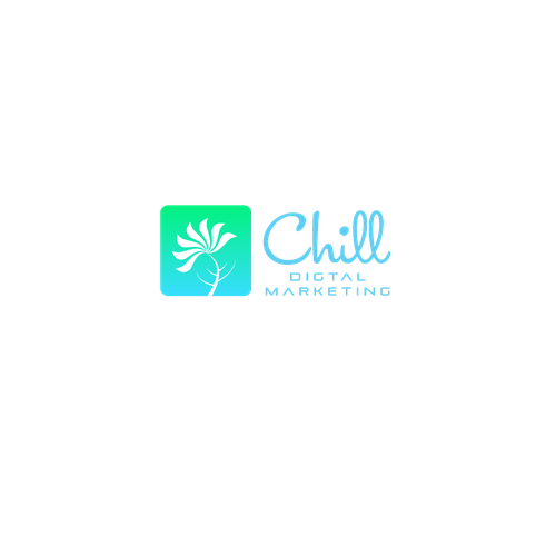 Digital marketing logo with the title 'Logo for Chill marketing'