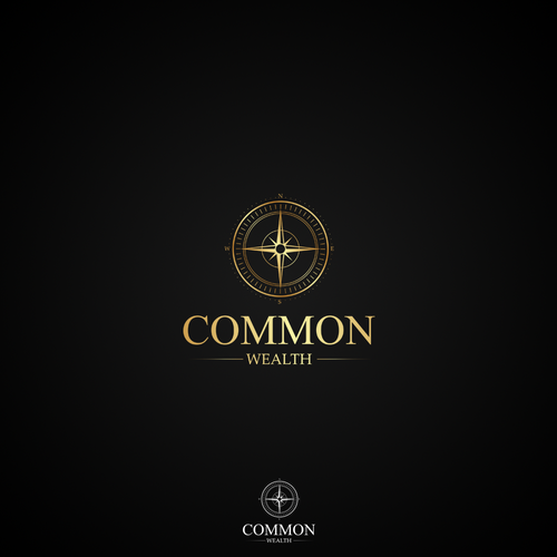 Wealth logo with the title 'Logo concept for CommonWealth Company'