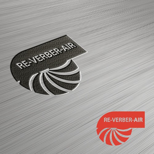 Residential logo with the title 'Hot Air Heater Unit logo '