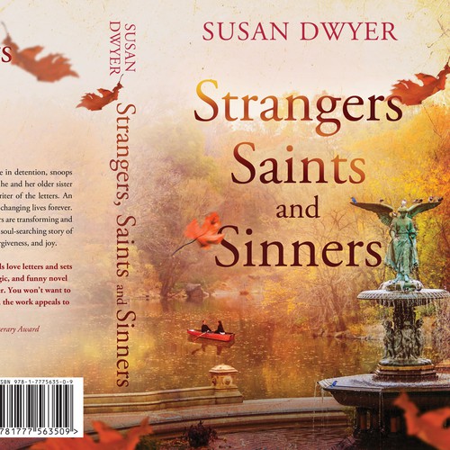 Young adult book cover with the title 'Strangers Saints and Sinners'