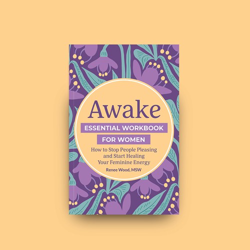 Modern design with the title 'Book Cover Design'