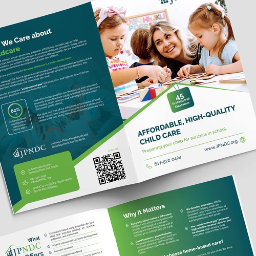 Kindergarten design with the title 'JPNDC'