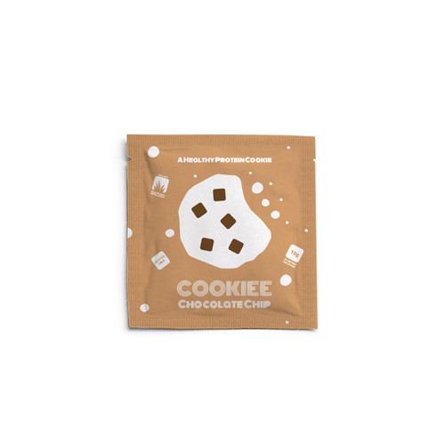 Sweets packaging with the title 'Cookie Packaging'