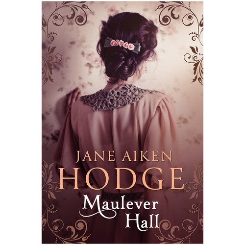 Historical romance book cover with the title 'Maulever Hall-Historical Romance Cover'