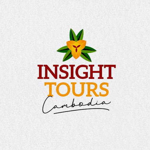 Tour design with the title 'Logo design for a travel agency'