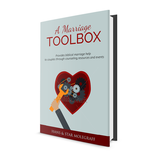 Marriage design with the title 'A Marriage TOOLBOX // Book Cover'