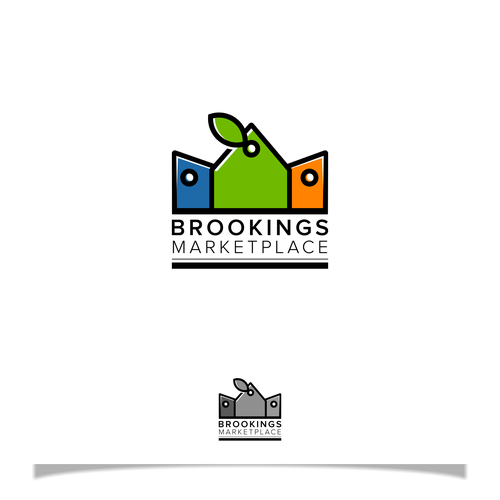 Tag design with the title 'Marketplace Logo'