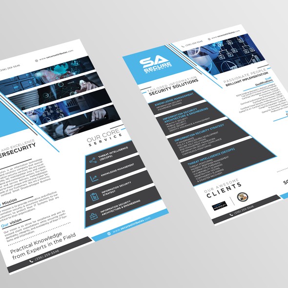 Double design with the title 'Secure Attributes'