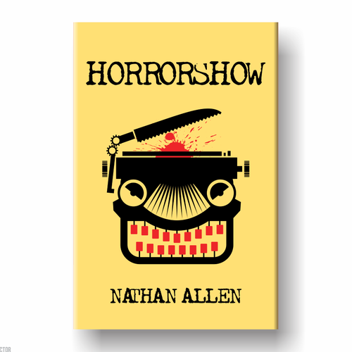 Horror book cover with the title 'Horrowshow'