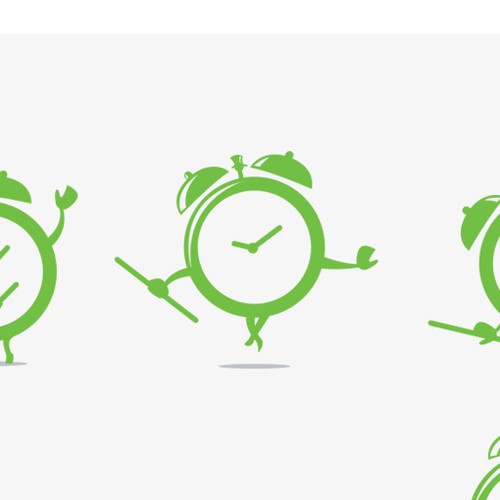 Dance logo with the title 'Design a logo that conveys efficiency & accessibility for TimeTap'