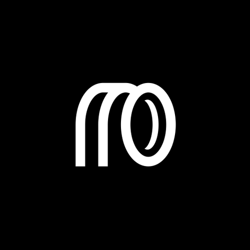 Photo design with the title 'lens + m + p'