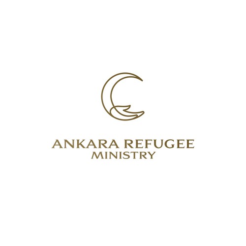 Crescent design with the title 'Smart and sleek logo for a Turkish Ministry'