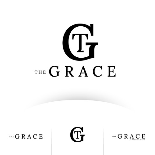 Black brand with the title 'Hotel The Grace'