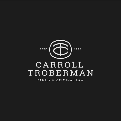 Gavel logo with the title 'Design a Smart Yet Beautiful, Vintage Yet Modern Texas Law Firm Logo'