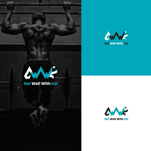 Workout logo with the title 'GWWK Design Concept'