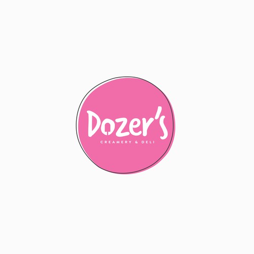 Deli logo with the title 'Logo concept for Dozer's'