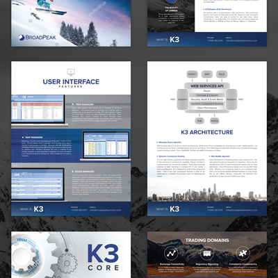 Multi page Brochure Design for K3