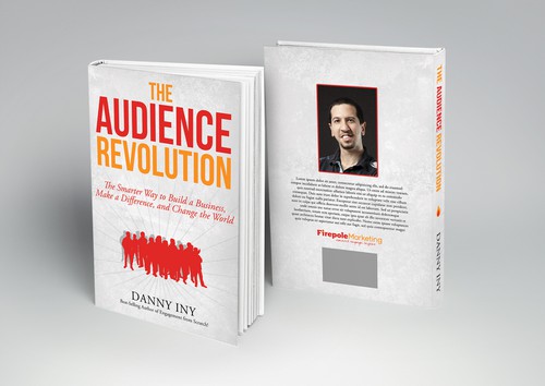 Red book cover with the title '>>> THE AUDIENCE REVOLUTION <<<'