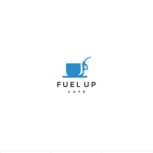 Espresso logo with the title 'Fuel up caffee coffee'