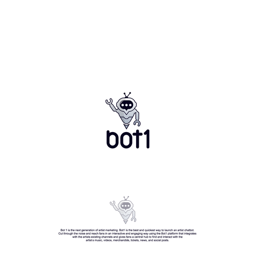 Bot logo with the title 'Logo for chat bot'