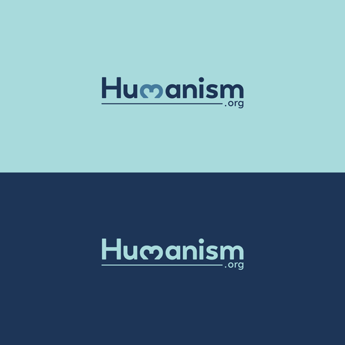 Website logo with the title 'Humanism logo'