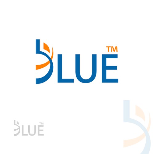 Activity logo with the title 'Blue logo  for spots wear'