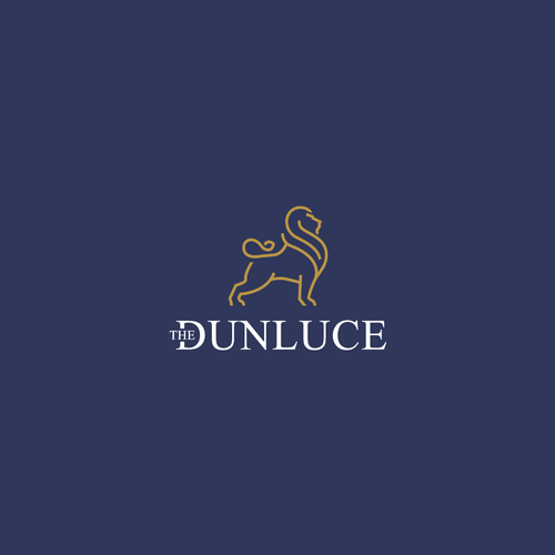 Serif logo with the title 'Bold logo concept for The Dunluce'