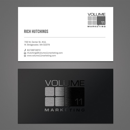 Letterpress design with the title 'Spot Business card design'