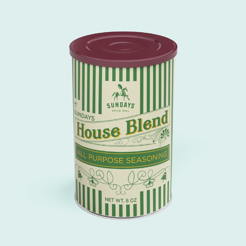 Classic packaging with the title 'Clean Label for all-purpose seasoning'