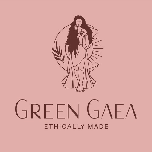 Wellness logo with the title 'Line-art logo design'