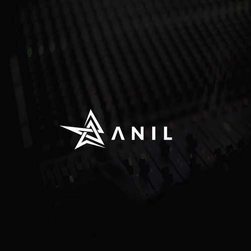 Musician logo with the title 'ANIL '