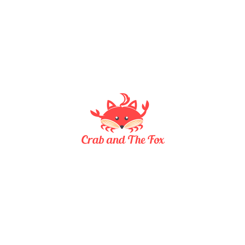 Crab design with the title 'Crab and The Fox'