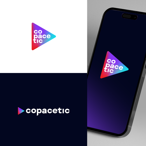 Videography logo with the title 'Marketing Agency Logo Design'